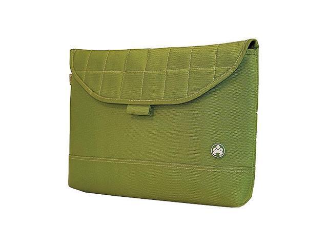 Sumo - MacBook 15' Nylon Sleeve - Green w/White Stitching
