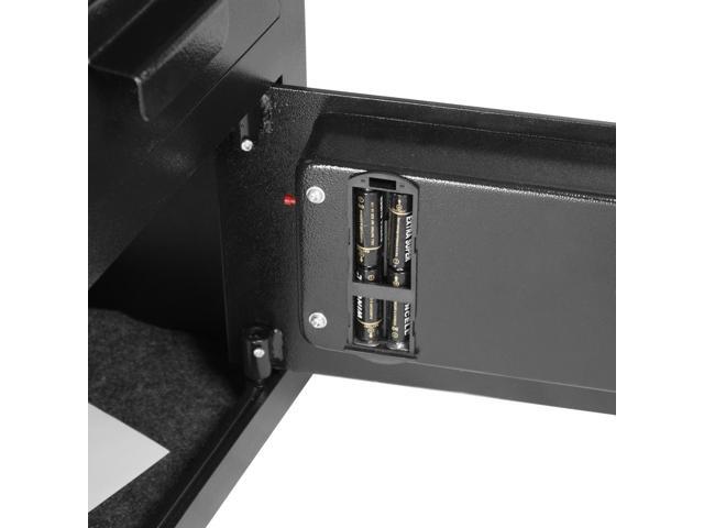 Barska - Depository Safe with Digital Keypad-Steel Drop Safe for Cash & Mail-Dual PIN Access, Anti-Pry Hinges - Black - image 8