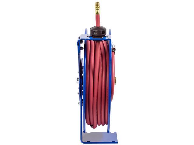COXREELS EZ-P-LP-350 3/8' x 50 ft. Spring Return Hose Reel, Max 300 psi, w/Hose