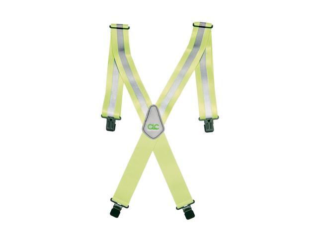 CLC WORK GEAR 14110 Tool Suspenders, Suspenders, Yellow, Polyester