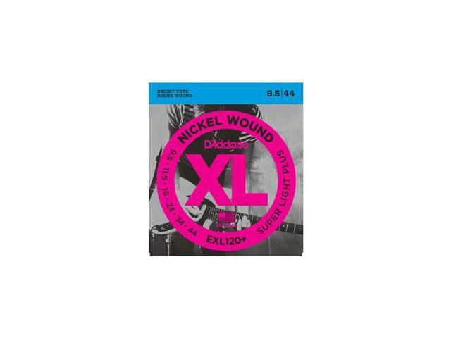 D'Addario EXL120+ Super Light Plus Electric Guitar Set, 9.5-44