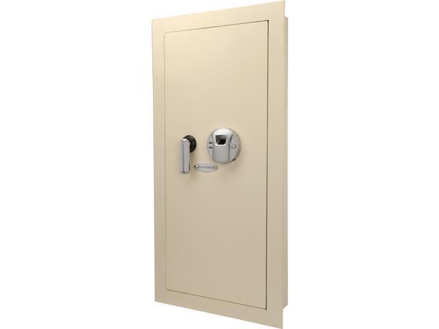 Barska 0.82 Cubic Foot Large Biometric Wall Safe, White #AX12408