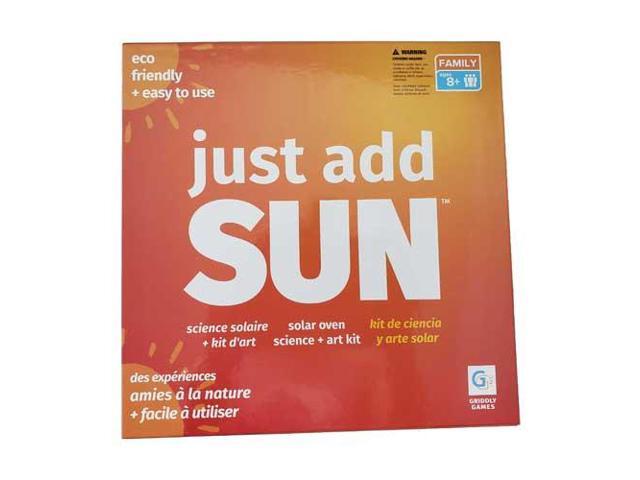Griddly Games GRG4000566 Just Add Sun Solar Science Art Kit