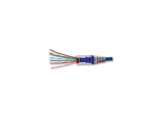 Platinum Tools 100010B EZ-RJ45 Cat-6 Plus Connector (100-Pack Boxed)