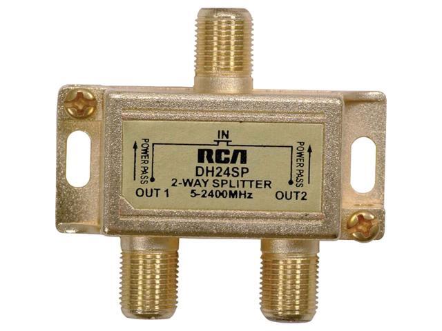 Audiovox 2-Way RCA Digital Plus Signal Splitter - 2-way - 2.4GHz - image 7