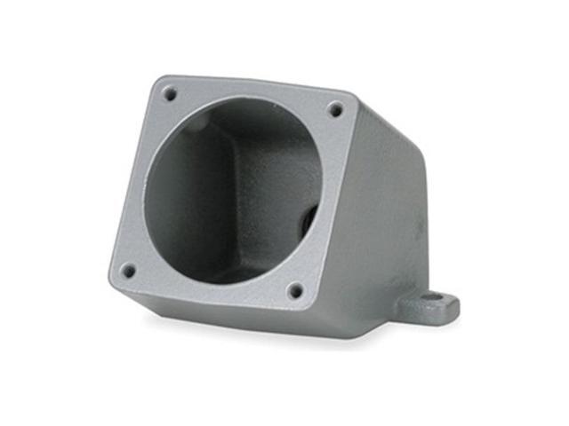 HUBBELL WIRING DEVICE-KELLEMS MB601W Pin & Sleeve Receptacle, 60 A, - Phase,