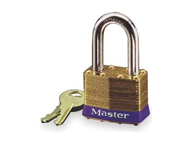 Padlock, KD, 1-1/2 In H, 4 Pin, Steel