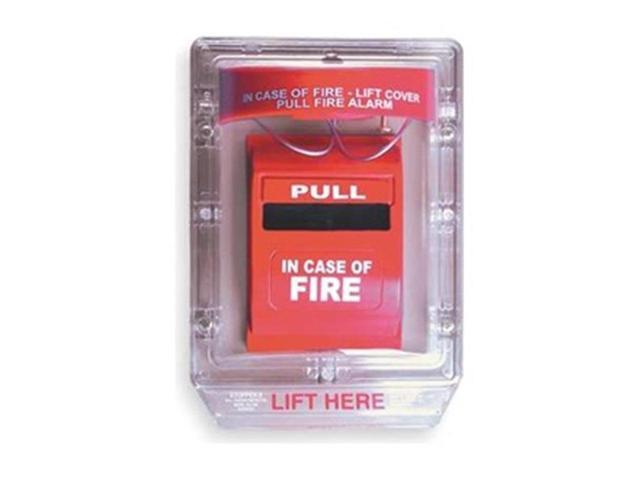 Pull Station Cover, Horn, H 10-13/64 In