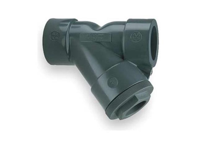 HAYWARD YS10150T 1-1/2', Threaded, PVC, Y Strainer, 150 psi