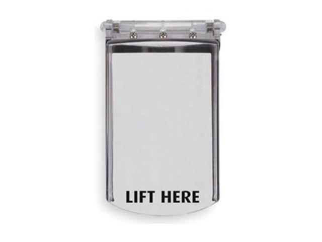 SAFETY TECHNOLOGY INTERNATIONAL STI6518 Outlet/Control Cover, Polycarbonate