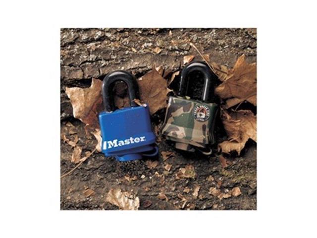 MASTER LOCK 312KA-0702 Padlock, Keyed Alike, Standard Shackle, Rectangular