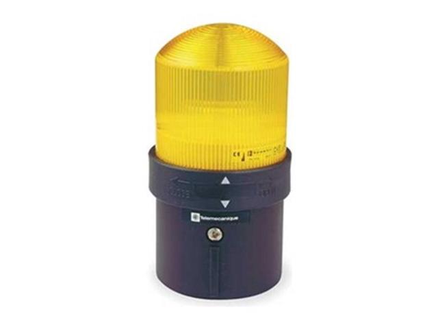 SCHNEIDER ELECTRIC XVBL4M8 Warning Light W/O Lamp, Yellow, LED, 48 to 230V AC,