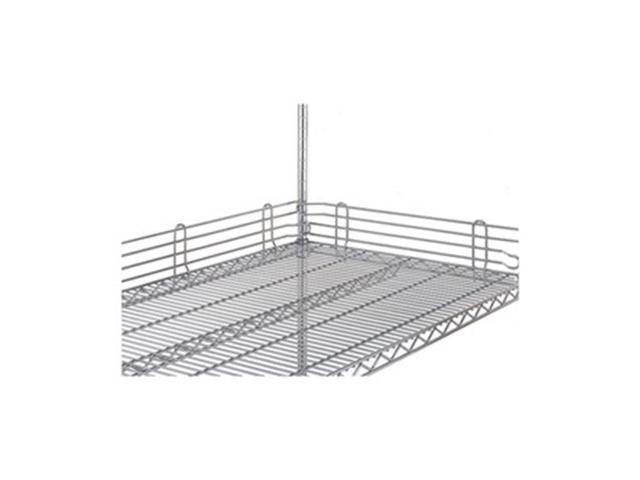 METRO L60N-4C Shelf Side/Back Ledge 60'W,2PK