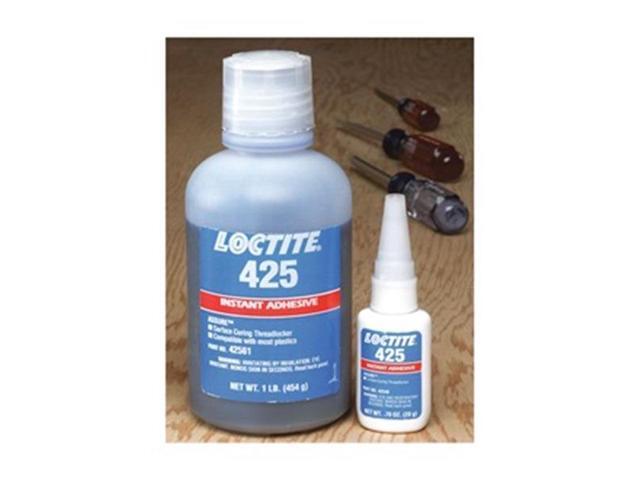 LOCTITE 135461 Plastic Threadlocker, LOCTITE 425 Assure, Blue, Medium Strength,
