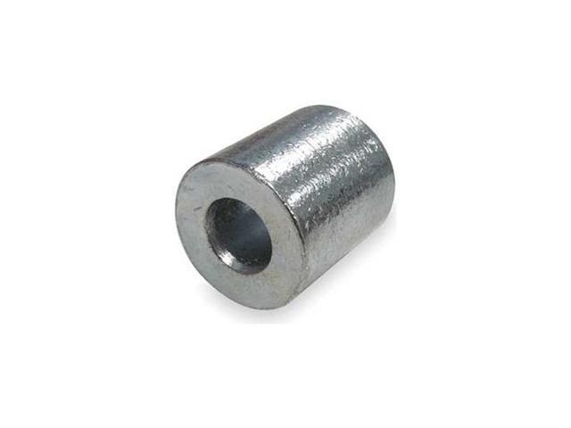 DAYTON 2VKC7 Stop Sleeve,1/8 In,Aluminum,PK50