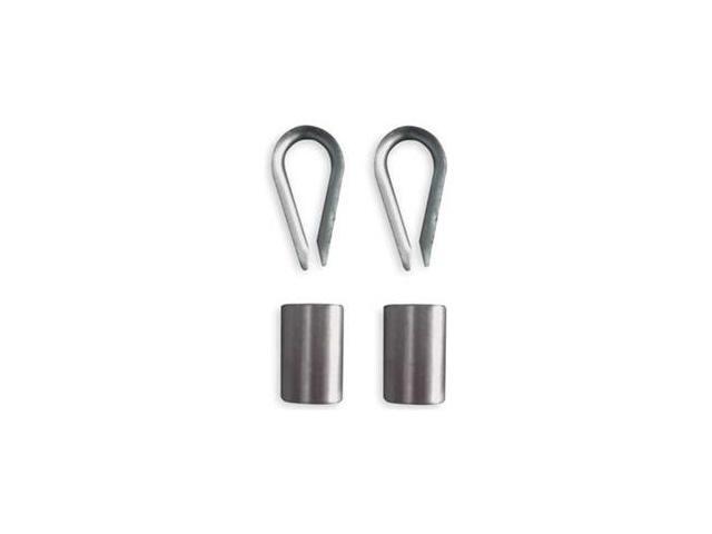 DAYTON 1DKK3 Sleeve and Thimble Kit,SS,F/ 1DMV3