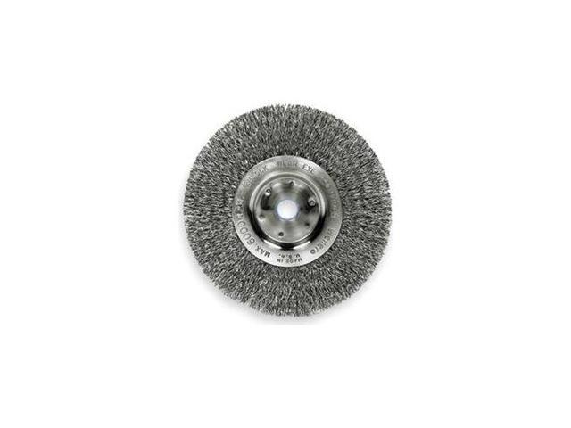 Photos - Other Power Tools WEILER 93002 Crimped Wire Wheel Wire Brush, Threaded Arbor 00154 