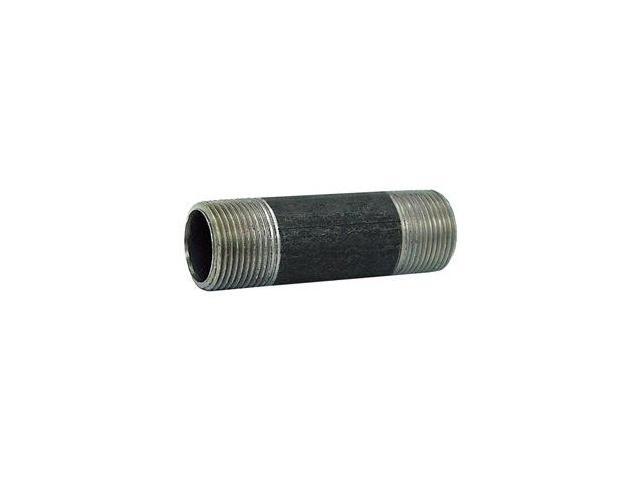 BECK 330029802 1-1/4' x 5-1/2' Black Pipe Nipple Sch 40