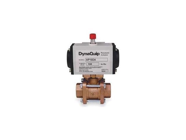 Ball Valve, Pneumatic, Spring Return, 1 In