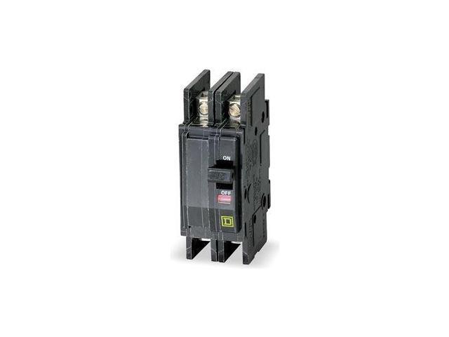 SQUARE D QOU260 60 A Surface/DIN Rail Standard Miniature Circuit Breaker, 48V