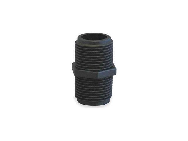 Sim Supply Hex Nipple, 4 x 4 in, MNPT, Schedule 80 NIP400-SH