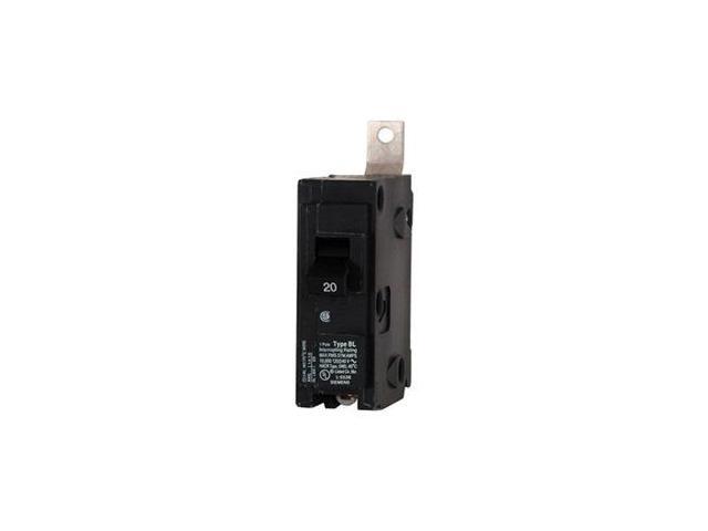 SIEMENS B120H Miniature Circuit Breaker, BL Series, 20A, 1 Pole, 120/240V AC,