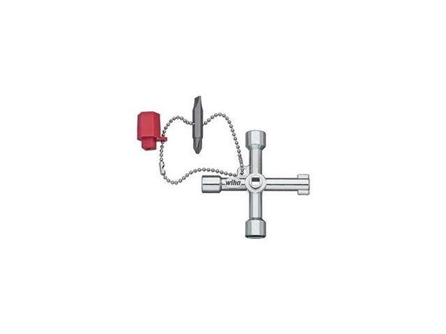 WIHA 21103 Control Cabinet Key,Dbl Ended
