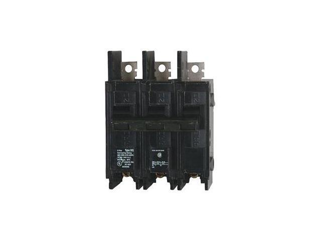 SIEMENS BQ3B050 Miniature Circuit Breaker, BQ Series, 50A, 3 Pole, 240V AC,