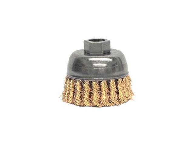Photos - Other Power Tools WEILER 93810 Single Row Knot Wire Cup Wire Brush, 2-3/4' 13299 