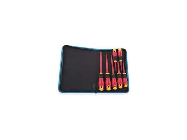 JONARD TOOLS TK-70INS Insulated Screwdriver Set,7 pcs