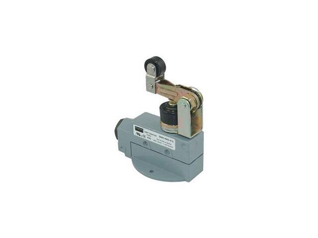 DAYTON 12T930 Limit Switch, Plunger, Roller Lever, SPDT, 15A at 480V AC,