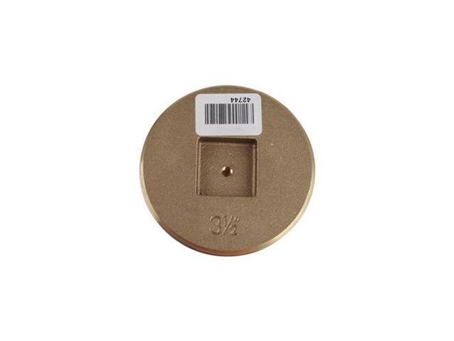 OATEY 42744 Cleanout Plug,Recessed Head,3.5 In