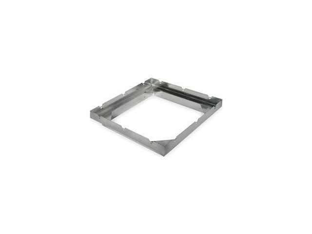 DAYTON 3AZK5 Roof Curb Adapter,Curb Side Sq O D 26 In