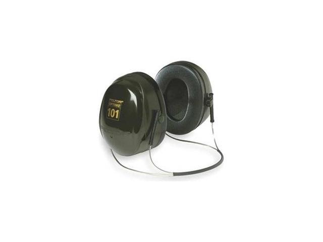 3M H7B Ear Muff,26dB,Behind-the-Head,Bk/Grn