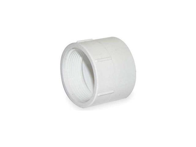 ZORO SELECT 1WJY6 3' FNPT x Hub PVC DWV Female Adapter