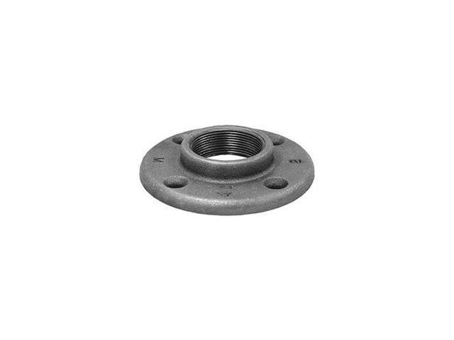 ANVIL 0310105002 Flange Floor Flange, 1/2' Pipe, Flanged x FNPT, Malleable