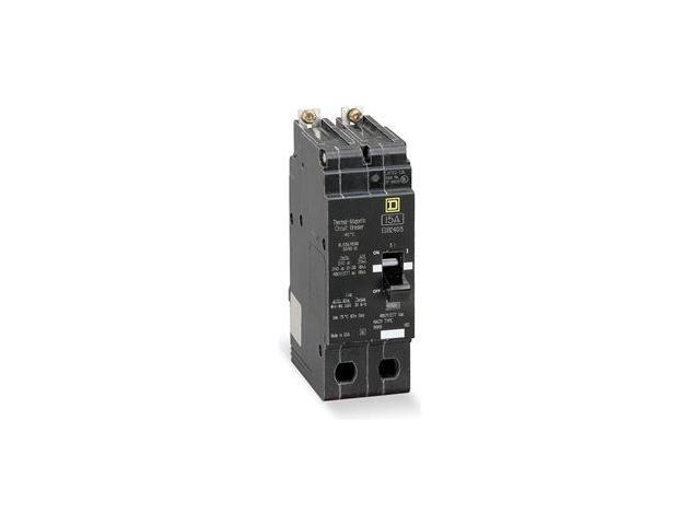 SQUARE D EDB24030 Miniature Circuit Breaker, E FRAME Series, 30A, 2 Pole,