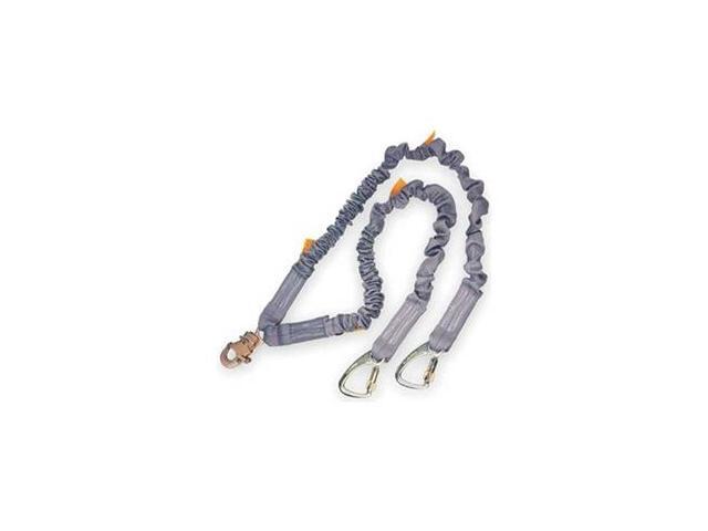 Lanyard, 2 Leg, Polyester, Gray