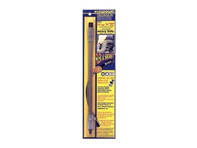EAZYPOWER 73612 1 Piece Flexible Extension, 1/4 in Square Shank Size