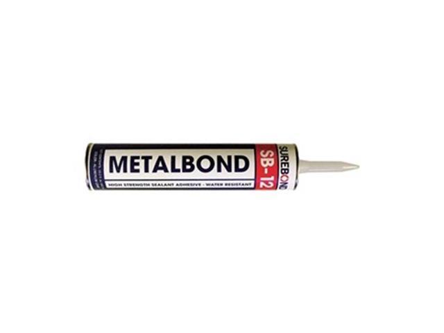 SUREBOND SB-12 Hybrid Sealant, 10 oz, Cartridge, Gray, Hybrid Base, SB-12