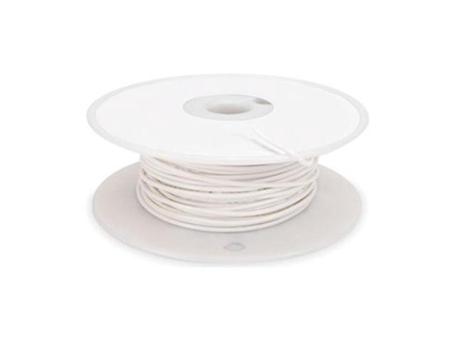 TEMPCO LDWR-1074 High Temp Lead Wire, PTFE, 20 AWG, White, 250 ft