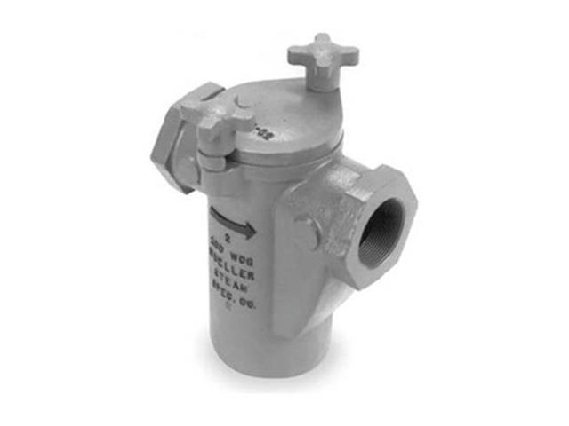MUELLER STEAM SPECIALTY 1/2 125 SS Screwed 1/2', FNPT x FNPT, Cast Stainless