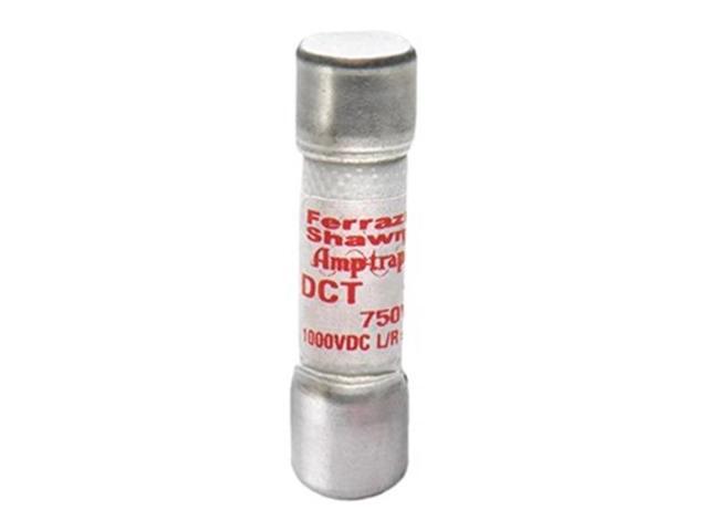 MERSEN DCT8-2 Semiconductor Fuse, 8A, Fast-Acting, 570V AC, Cylindrical