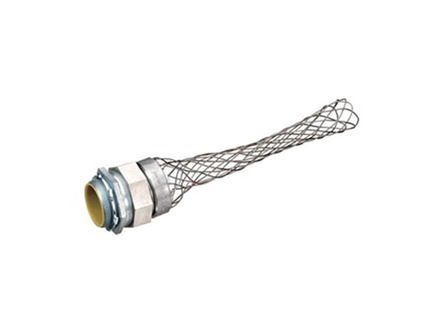 HUBBELL WIRING DEVICE-KELLEMS 074-09-3516 Liquid Tight Grip,Straight,1-1/2 In.