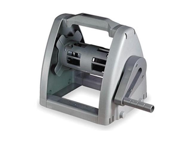 LUMAPRO 6YF66 Cord Storage Reel, Hand Operated, No Configuration, 14 AWG, Gray