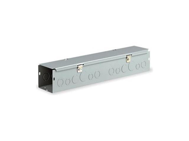 WIEGMANN HS441 Straight Section Wireway, 1 Rating, Steel, Powder Coated