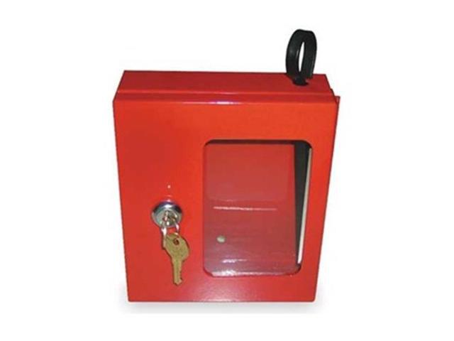ZORO SELECT 2NEU2 Emergency Lock Box,Wall Mount,1 Key
