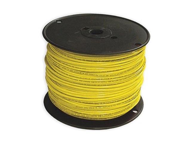 SOUTHWIRE 22960901 THHN Building Wire, Copper, 14 AWG, 1C, Yellow, Stranded,