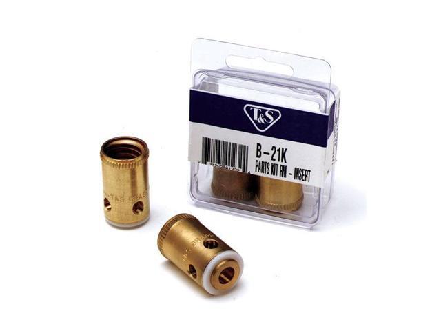 T & S BRASS B-21K Spindle Kit, Incl LH/RH Inserts, Gaskets