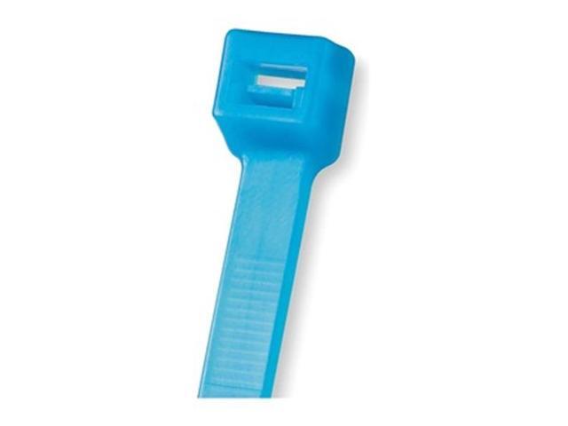 PANDUIT PLT2S-C76 Cable Tie, 7-1/2 in L, 2 in Max Bundle Dia., Blue, Tefzel, 50